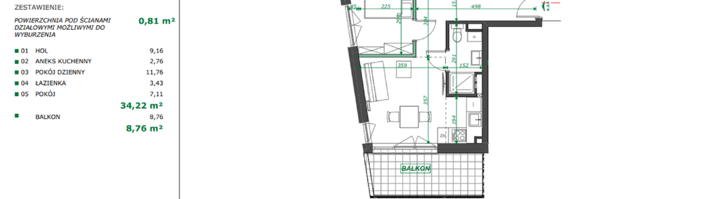 Mieszkanie w inwestycji: Apartamenty Pszczyńska