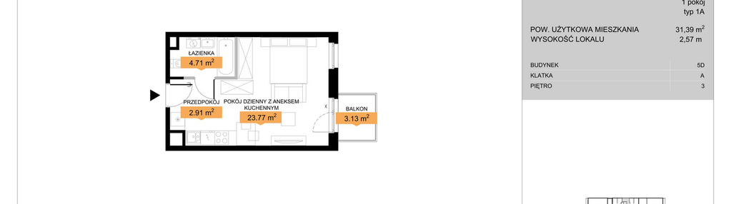Mieszkanie w inwestycji: Zenit V