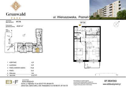 Mieszkanie w inwestycji: Grunwald Park