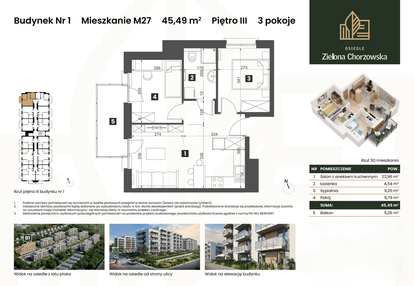 Mieszkanie w inwestycji: Osiedle Zielona Chorzowska