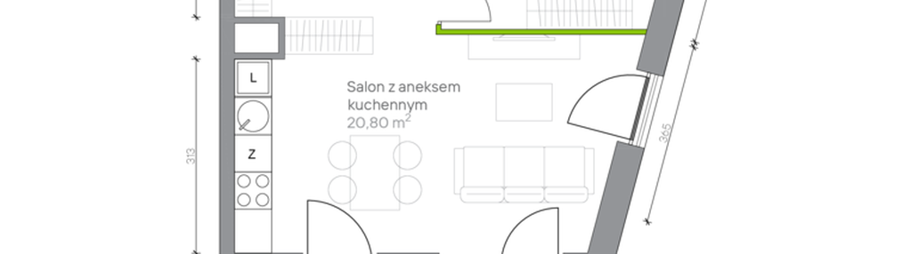 Mieszkanie w inwestycji: Jesionowa Vita