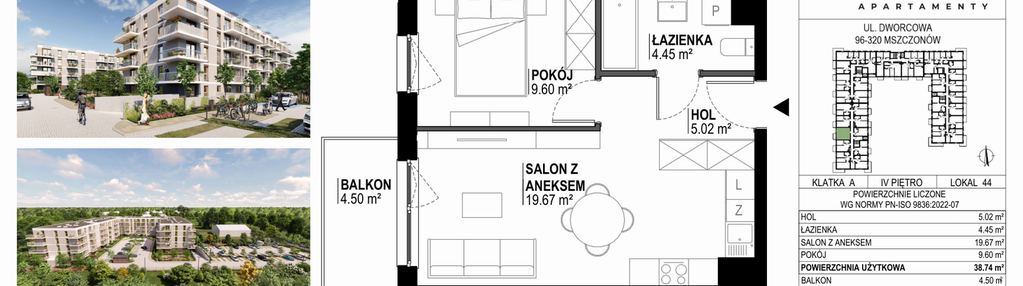 Mieszkanie w inwestycji: Nova Dworcowa