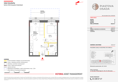 Mieszkanie w inwestycji: Piastova Osada