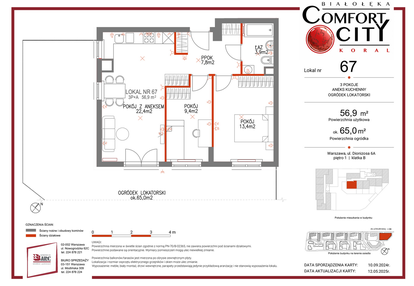 Mieszkanie w inwestycji: Comfort City Koral