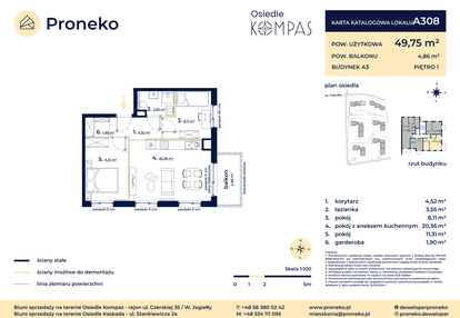 Mieszkanie w inwestycji: Osiedle Kompas