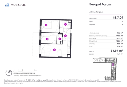 Mieszkanie w inwestycji: Murapol Forum
