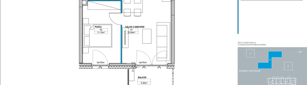 Mieszkanie w inwestycji: Nordic Bemowo - etap IV