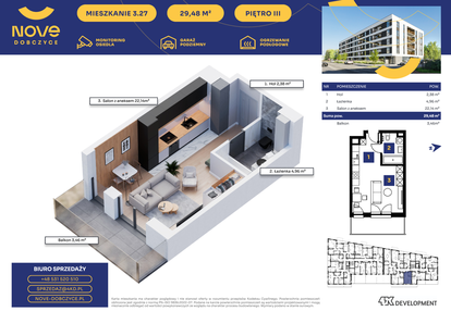 Mieszkanie w inwestycji: Nove Dobczyce