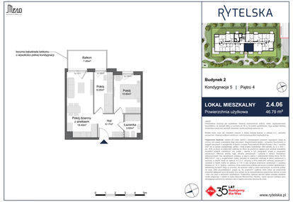 Mieszkanie w inwestycji: Rytelska