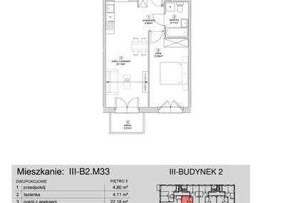 Mieszkanie w inwestycji: Strefa Cegielnia 3