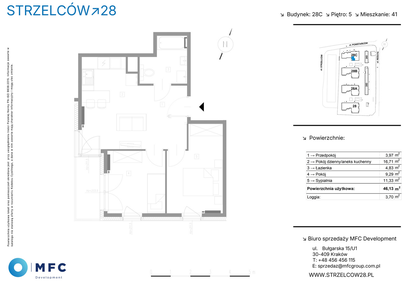 Mieszkanie w inwestycji: Strzelców 28