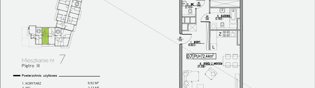 Mieszkanie w inwestycji: MANIA Apartamenty