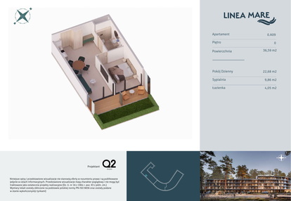 Mieszkanie w inwestycji: Linea Mare - apartamenty inwestycyjne