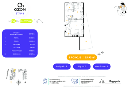 Mieszkanie w inwestycji: Osiedle Ozon etap VIII