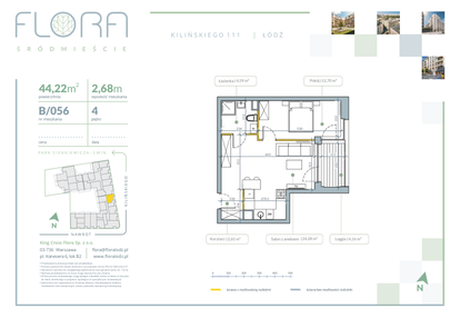 Mieszkanie w inwestycji: Flora Śródmieście