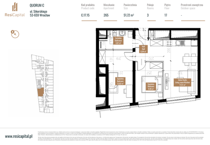 Mieszkanie w inwestycji: Quorum Apartments