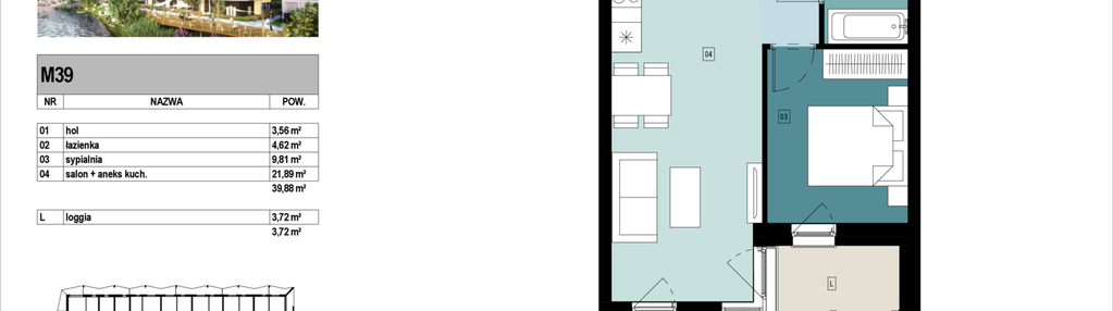 Mieszkanie w inwestycji: Panorama Kwiatkowskiego
