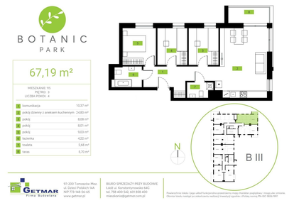 Mieszkanie w inwestycji: Botanic Park