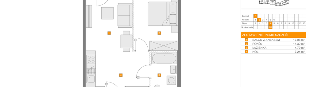 Mieszkanie w inwestycji: Apartamenty Literacka etap 2.3