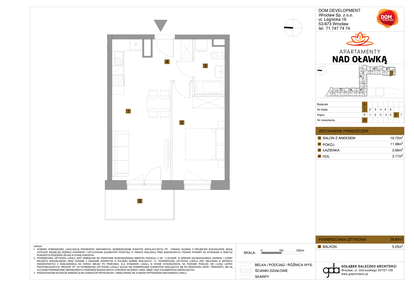 Mieszkanie w inwestycji: Apartamenty nad Oławką etap II