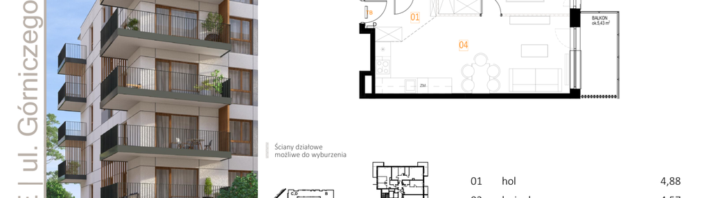Mieszkanie w inwestycji: Zielony Nikiszowiec