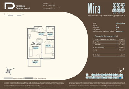 Mieszkanie w inwestycji: Mira