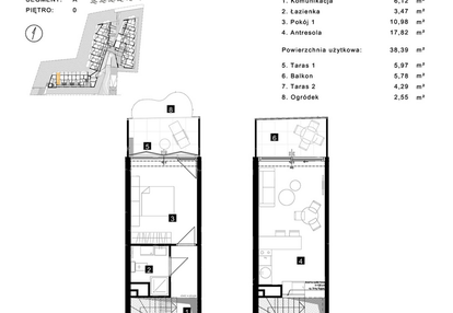 Mieszkanie w inwestycji: Cisha Apartamenty Dziwnów