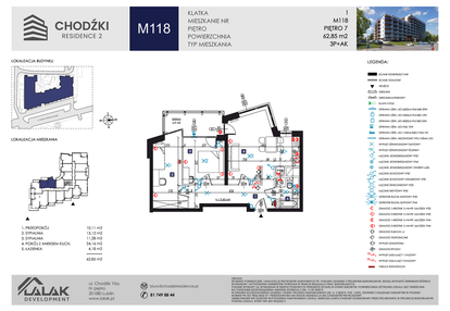 Mieszkanie w inwestycji: Chodźki Residence 2