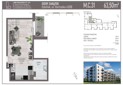 Mieszkanie w inwestycji: Cichy Zakątek