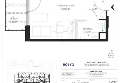 Mieszkanie w inwestycji: Nadmotławie Apartments etap I