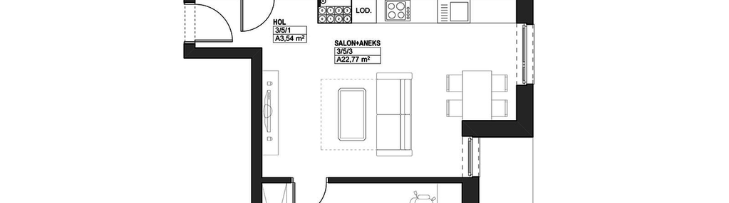 Mieszkanie w inwestycji: Wronki - Leśna Polana 3