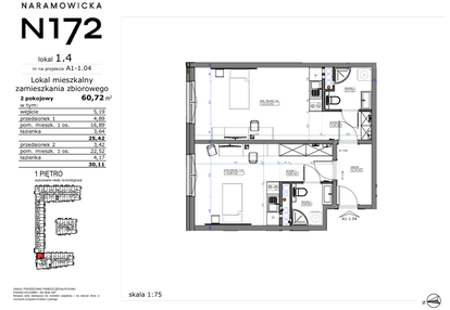 Mieszkanie w inwestycji: Naramowicka 172