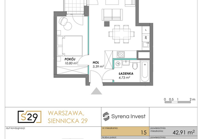 Mieszkanie w inwestycji: Siennicka 29