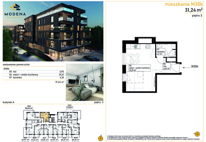Mieszkanie w inwestycji: Modena Bytkowska 113