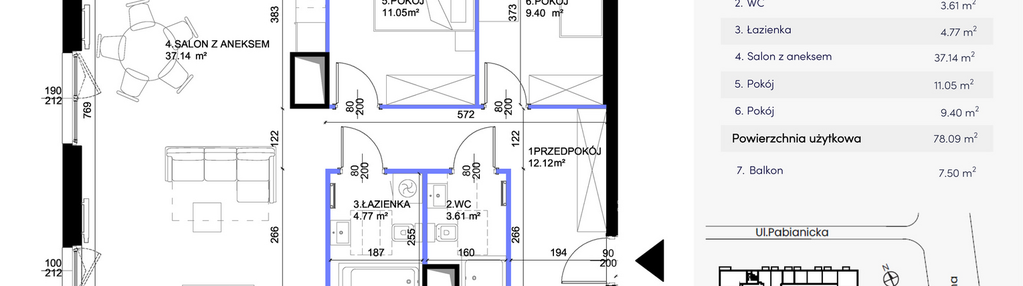 Mieszkanie w inwestycji: Nowa Pabianicka