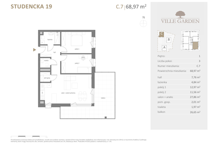 Mieszkanie w inwestycji: Ville Garden