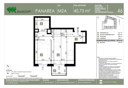 Mieszkanie w inwestycji: Panarea
