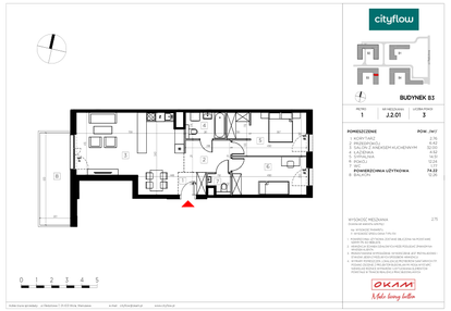 Mieszkanie w inwestycji: CityFlow etap II