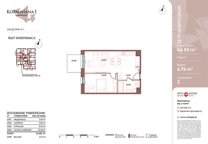 Mieszkanie w inwestycji: Kopalniana