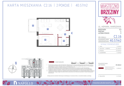 Mieszkanie w inwestycji: Miasteczko Brzeziny II