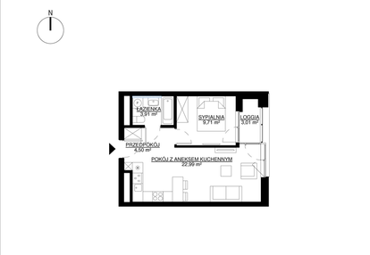 Mieszkanie w inwestycji: KrakoVska etap 2