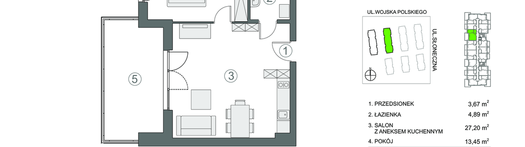 Mieszkanie w inwestycji: Baltic Park 2 Pogorzelica bud. 1 i 2