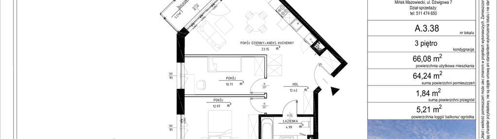 Mieszkanie w inwestycji: Wesoła House Etap II