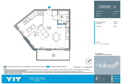 Mieszkanie w inwestycji: Talarowa Park