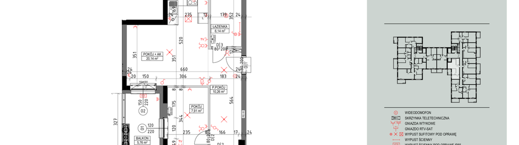 Mieszkanie w inwestycji: Wspólnota Mieszkaniowa Gajowa 72