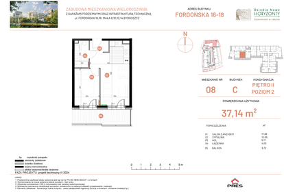 Mieszkanie w inwestycji: Osiedle Nowe Horyzonty etap II