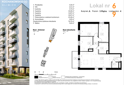 Mieszkanie w inwestycji: Osiedle Kochanowskiego - Gliwice