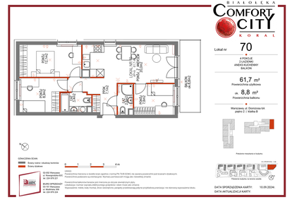 Mieszkanie w inwestycji: Comfort City Koral