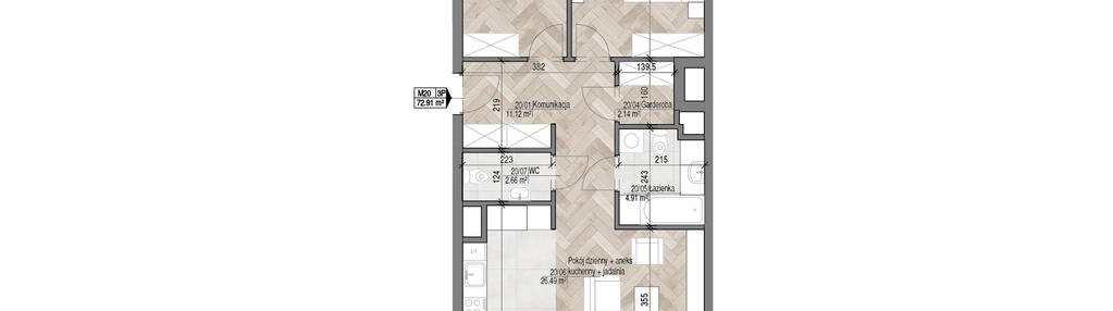 Mieszkanie w inwestycji: Apartamenty Czysta