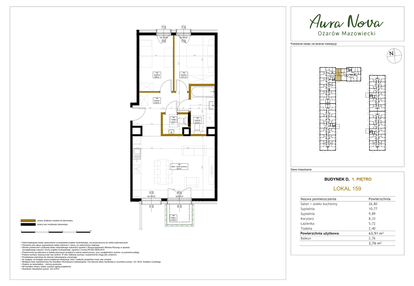 Mieszkanie w inwestycji: Aura Nova etap II